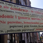 Dwie manifestacje w Gdańsku 