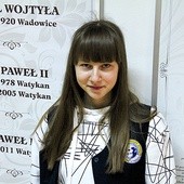 Kasia otacza bł. Jana Pawła II wielką czcią