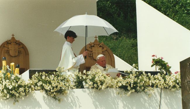 Jan Paweł II w Sandomierzu