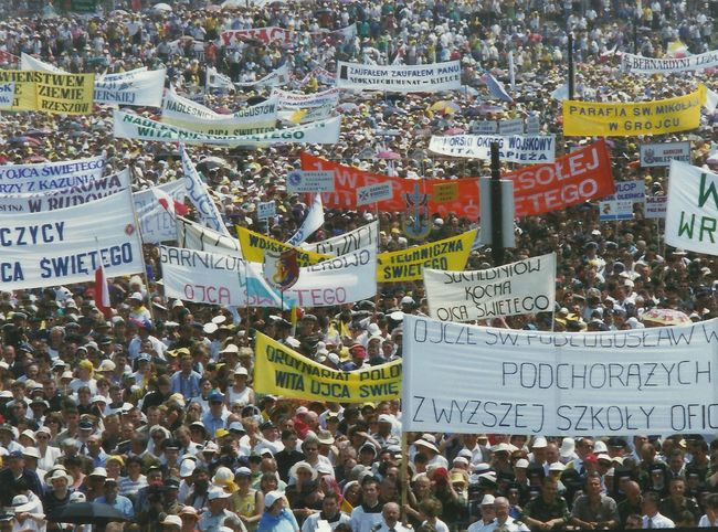 Jan Paweł II w Sandomierzu