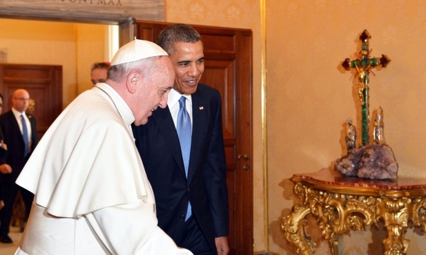 Obama u Franciszka