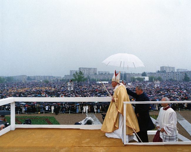 Ojciec święty w Płocku