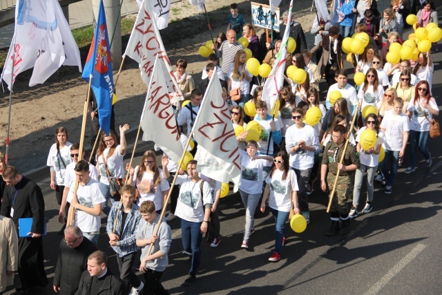 Marsz dla Życia - Zielona Góra 2014 (cz. 1)