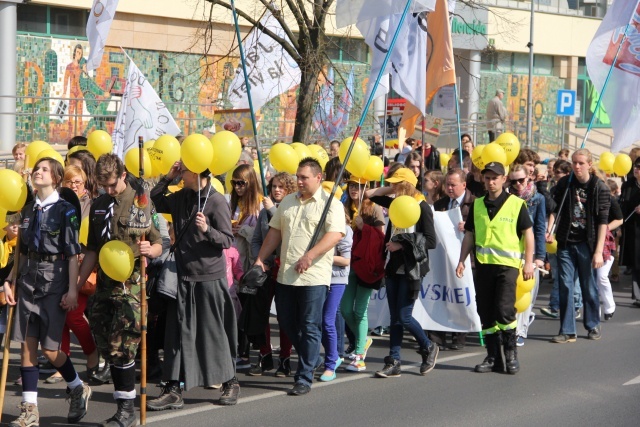 Marsz dla Życia - Zielona Góra 2014 (cz. 1)