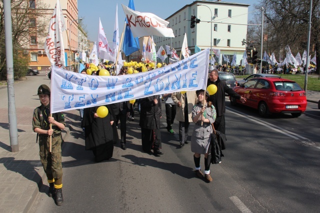 Marsz dla Życia - Zielona Góra 2014 (cz. 1)