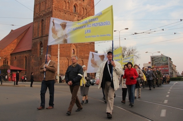 Biały Marsz w Gorzowie Wlkp.