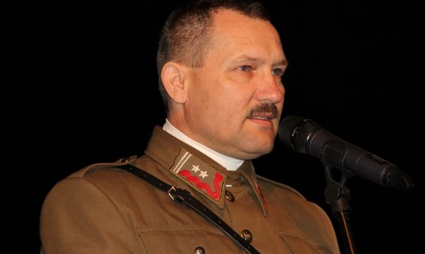 Uroczystości związane z inauguracją obchodów jubileuszu Związku Strzeleckiego otworzył Komendant Główny Związku Strzeleckiego insp. ZS Roman Burek