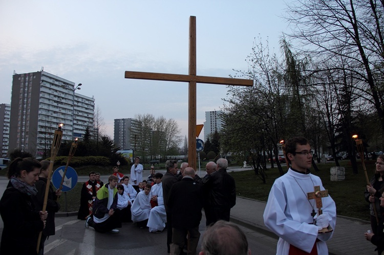 Droga Krzyżowa na os. Tysiąclecia 2014