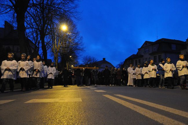 Droga Krzyżowa ulicami Białogardu