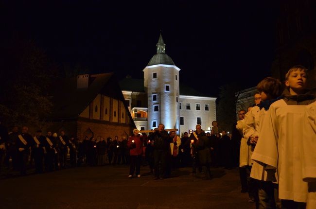 Z krzyżem ulicami Słupska