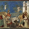 Giotto di Bondone „Wjazd Chrystusa do Jerozolimy”,  fresk, ok. 1303–1305, kaplica Scrovegnich, Padwa