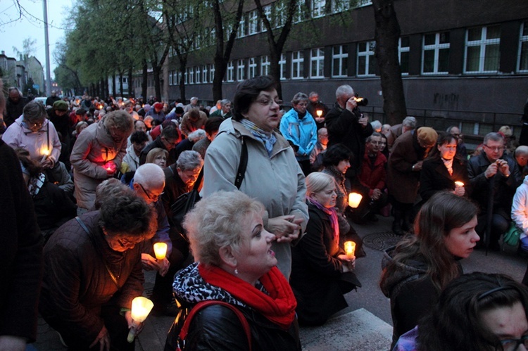 Droga Krzyżowa w Chorzowie 2014 