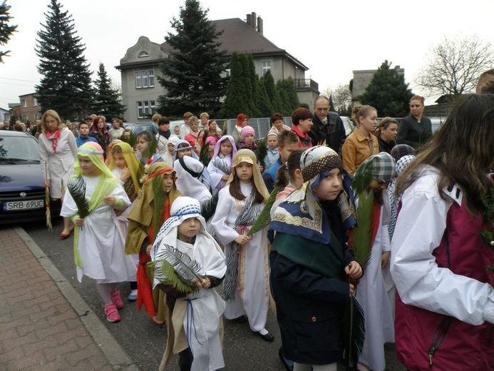 Niedziela Palmowa w Mysłowicach-Brzezince