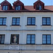 Fasada płockiego Sanktuarium Bożego Miłosierdzia