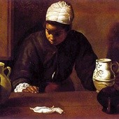 Diego Rodríguez de Silva y Velázquez „Mulatka”  olej na płótnie, 1618–1622 National Gallery, Dublin