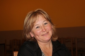 Irena Papla, szefowa biura pielgrzymki