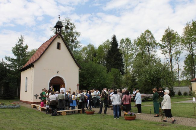 Pierwsza szensztacka pielgrzymka rodzin