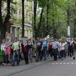 Pierwsza szensztacka pielgrzymka rodzin