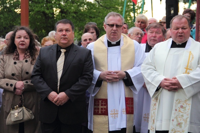 Poświęcenie pomnika św. Jana Pawła II