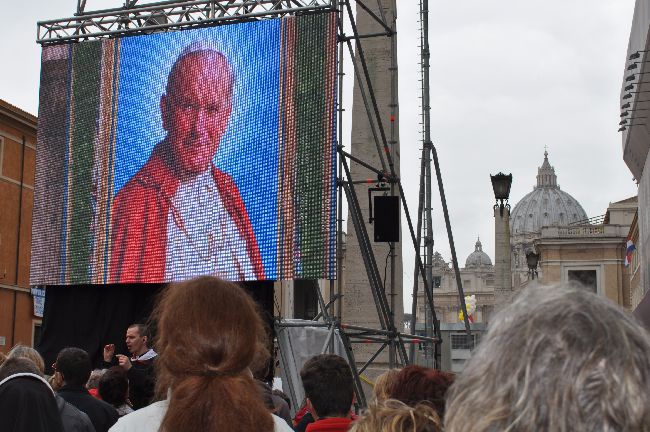 Kanonizacja Jana Pawła II w Rzymie