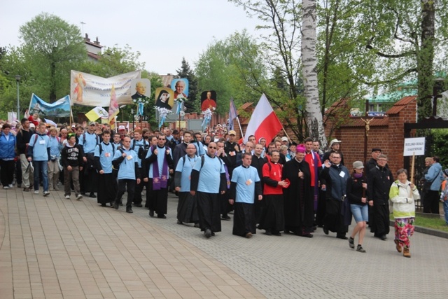 Powitanie w sanktuarium Bożego Miłosierdzia