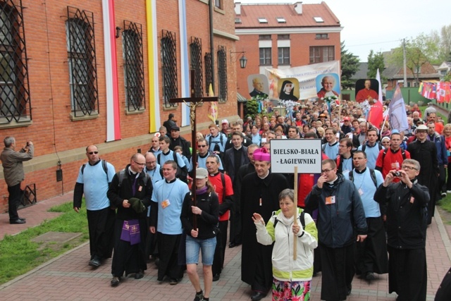 Powitanie w sanktuarium Bożego Miłosierdzia