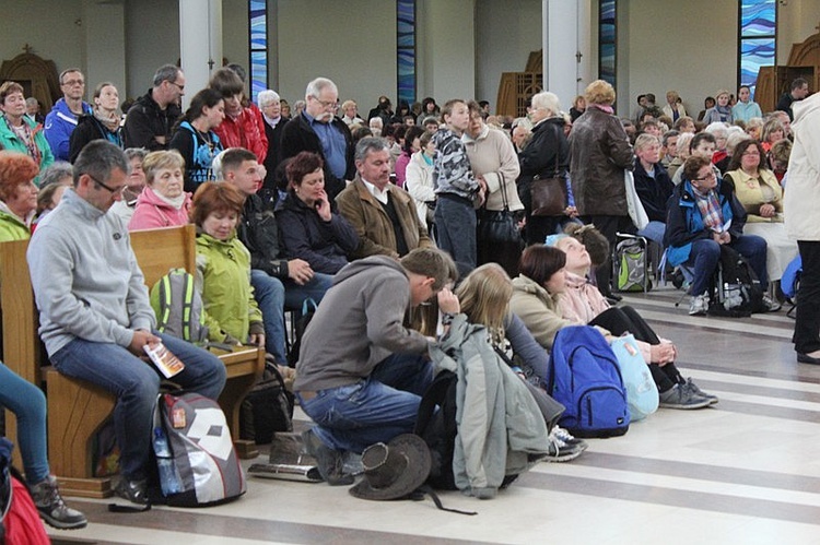 Msza św. pielgrzymów w łagiewnickim sanktuarium