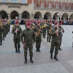 Pokaz tańców polskich na Rynku Głównym