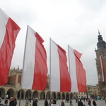 Pokaz tańców polskich na Rynku Głównym