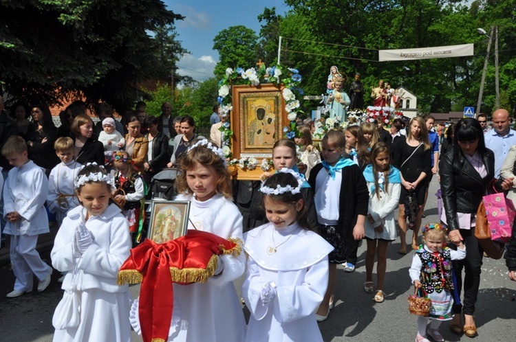 Procesja stanisławowska w Szczepanowie