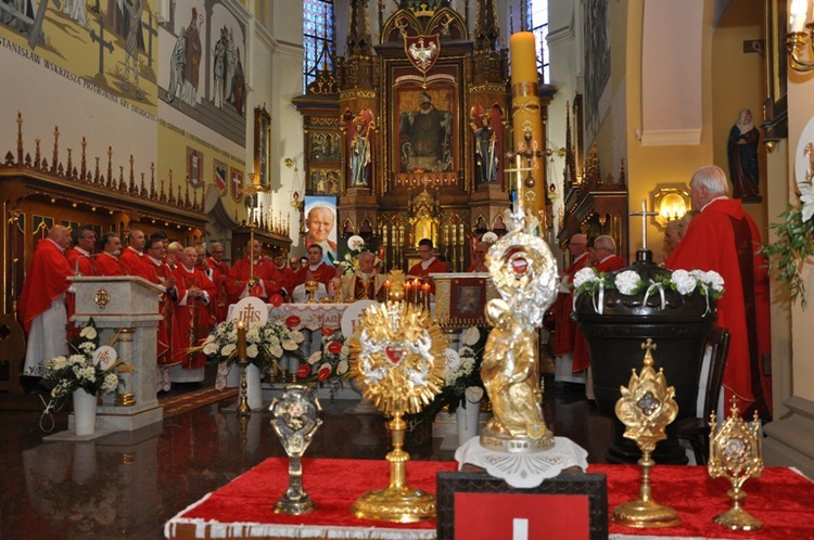 Msza św. w Szczepanowie