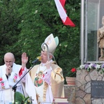 Msza św. przy kapliczce na Korabce