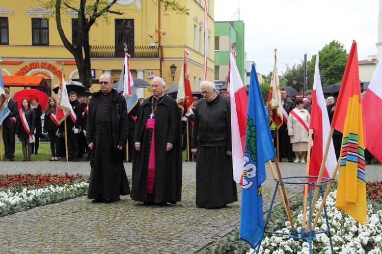 Uroczystości trzeciomajowe w Łowiczu