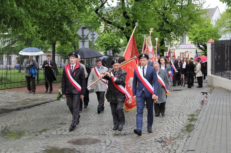 Uroczystości trzeciomajowe w Łowiczu