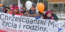W grudniu 2013 r. ulicami Cieszyna chrześcijanie maszerowali ulicami miasta dla życia i rodziny po raz pierwszy. 18 maja pójdą znowu!