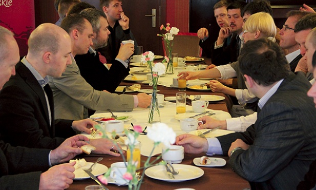 W pierwszym śniadaniu biznesowym wzięło udział 20 osób. We wspólnym działaniu widzą szansę na rozwój 