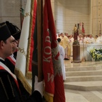 Poświęcnie kaplicy MB Piekarskiej w Centrum Jana Pawła II