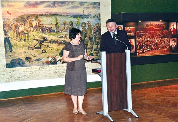  Urszula Zajączkowska i Witold Iwaszkiewicz przypomnieli historię muzeum