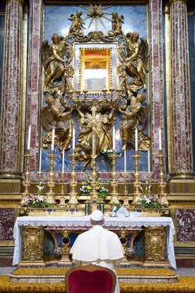 Franciszek podziękował Maryi za pielgrzymkę