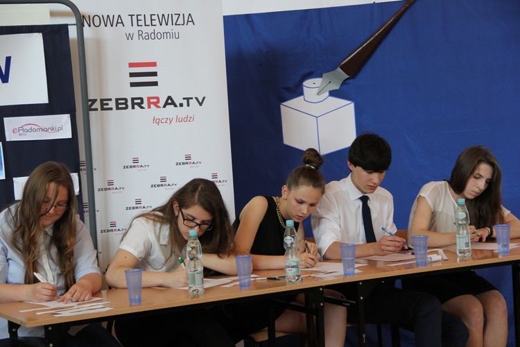 Finał XXII Międzygimnazjalnego Konkursu Dziennikarskiego w Radomiu