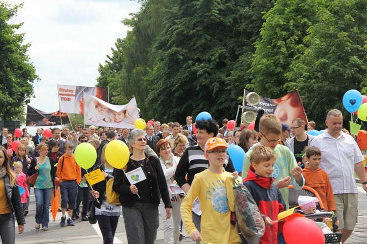 Marsz dla życia i rodziny w Katowicach