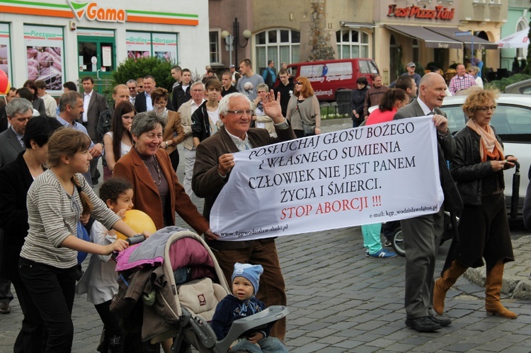 Marsz dla Życia i Rodziny w Wodzisławiu Śląskim