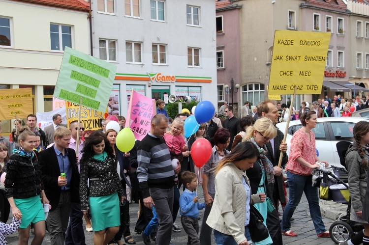 Marsz dla Życia i Rodziny w Wodzisławiu Śląskim