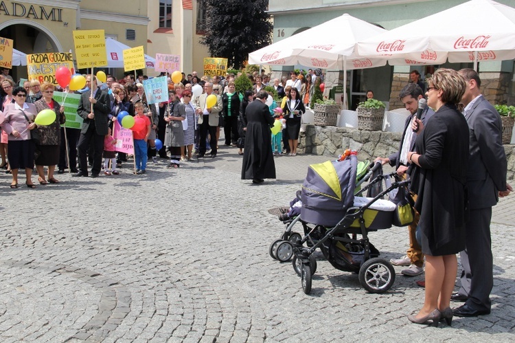 Marsz dla Życia i Rodziny w Wodzisławiu Śląskim