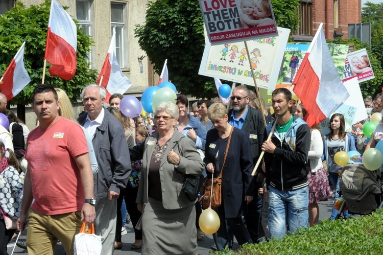 Marsz dla życia i rodziny w Świdnicy