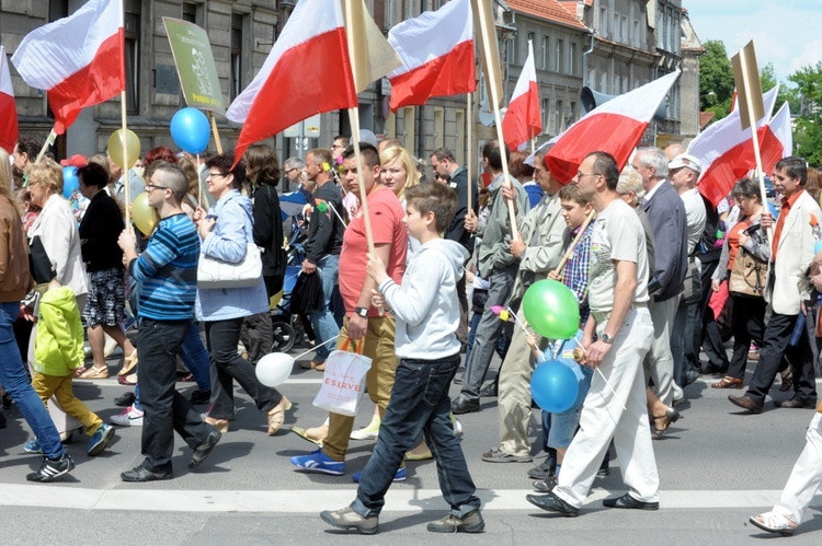 Marsz dla życia i rodziny w Świdnicy