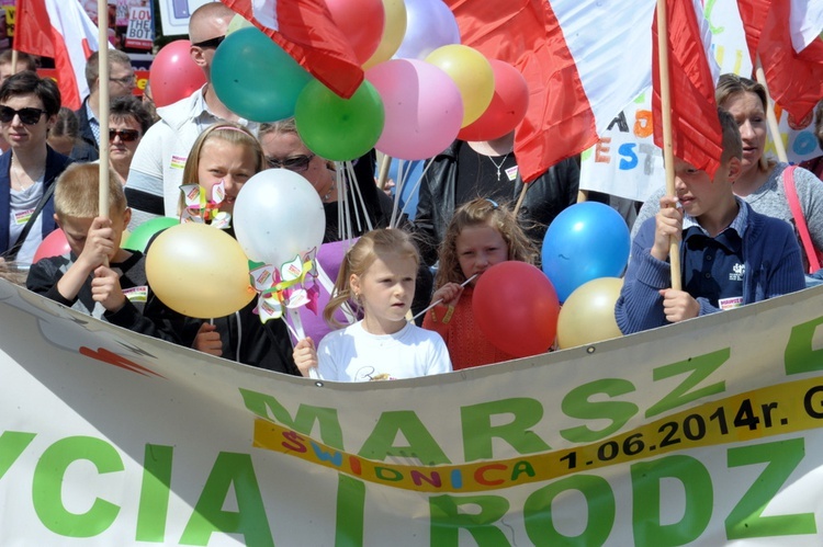 Marsz dla życia i rodziny w Świdnicy