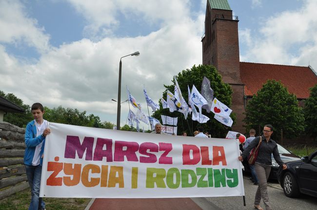 Marsz dla Życia i Rodziny w Sławnie