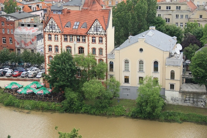 Wieża Piastowska i panorama Opola