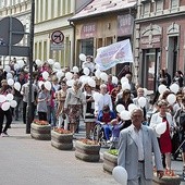 Marsz w Wałczu, mimo debiutu, cieszył się dużym zainteresowaniem